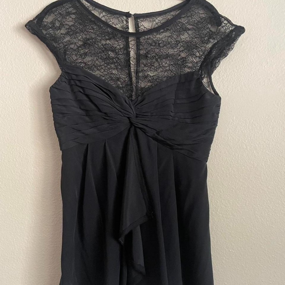 Y2K Babydoll Silk‎ Lace Top Witchy Whimsigoth Fairy Grunge Vamp Dark Coquette 6